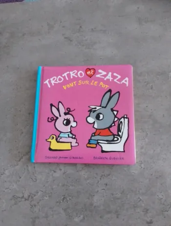 Livre - Trotro et Zaza vont sur le pot