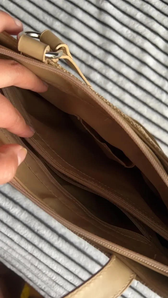 Sac à main effet paille - photo numéro 5