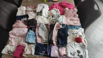 Lot vêtements bébé fille 1 , 3 et 6 mois 🪾 hiver