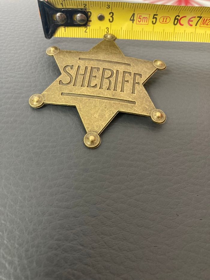 Broche étoile de shérif - photo numéro 3
