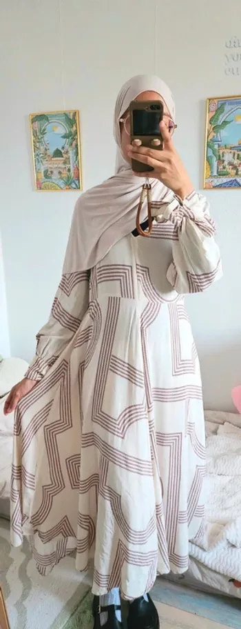Robe fluide imprimée H&M - Taille 40