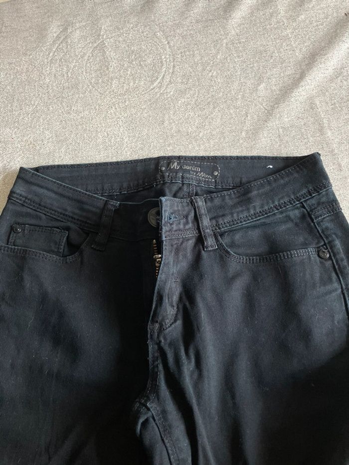 Jean taille basse noir Mim – Taille XS - photo numéro 3