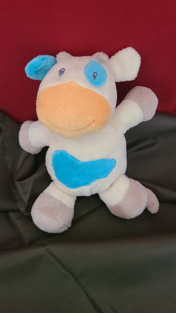 BABYSUN BABY SUN DOUDOU VACHE GIRAFE ECRU BLEU ORANGE