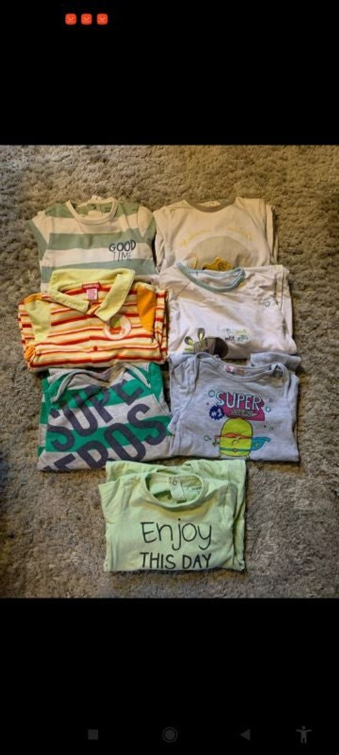 7 pyjamas 6 mois