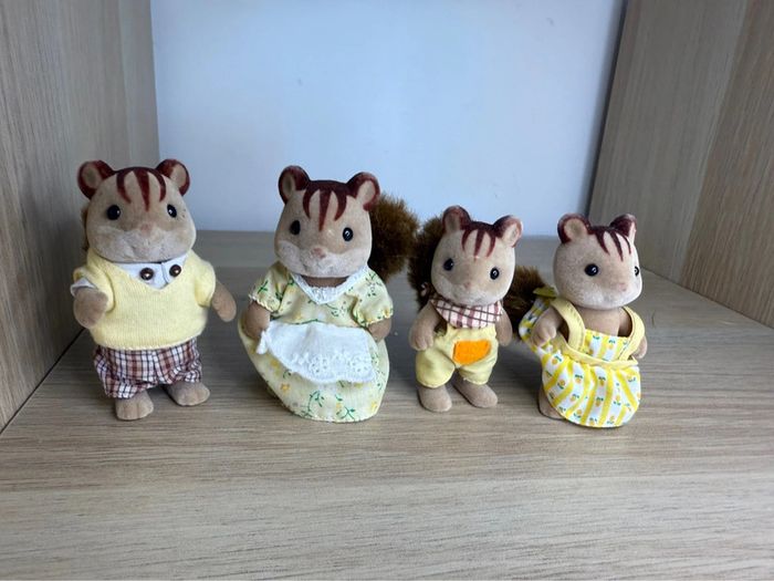 Famille  écureuil sylvanian families