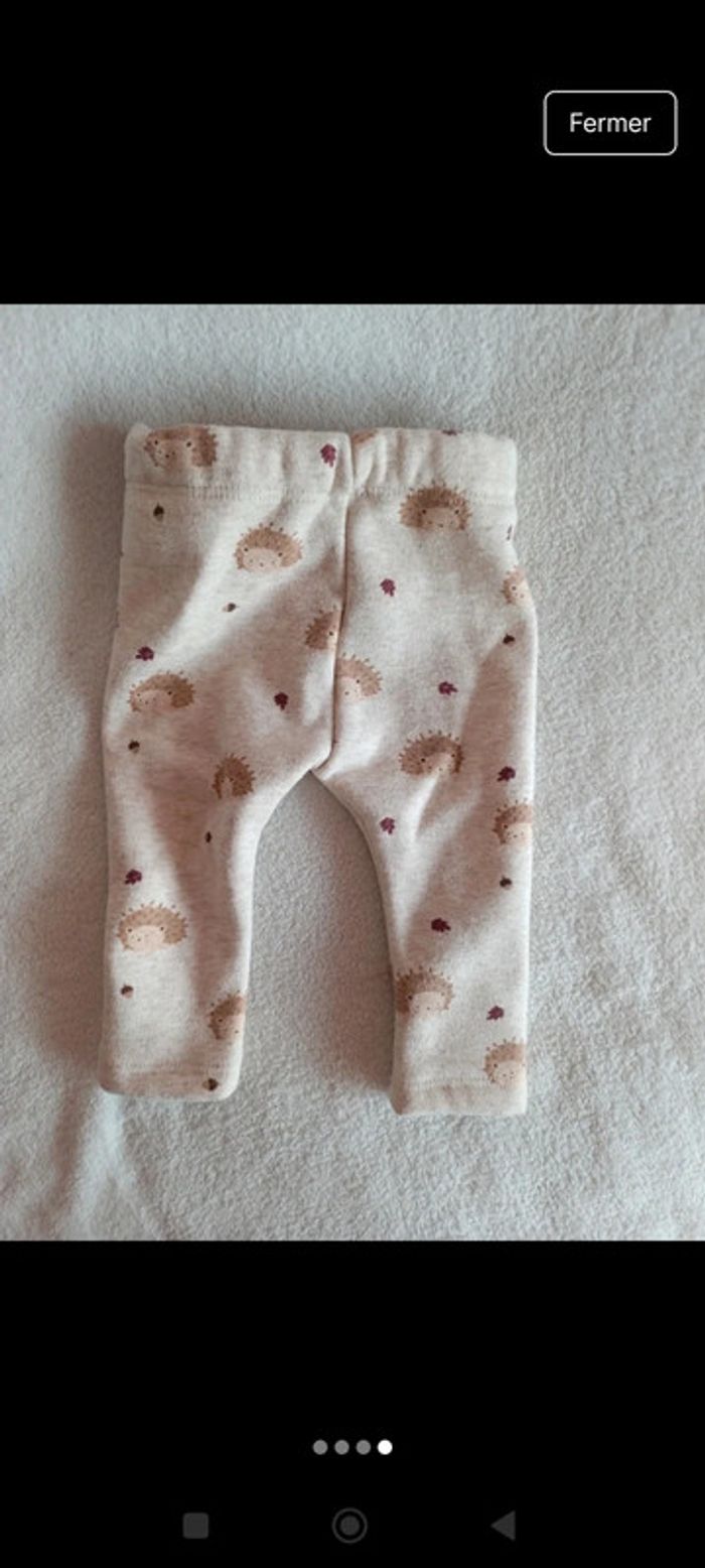 🍂 Adorable pantalon Kiabi intérieur polaire , neuf ! - photo numéro 4