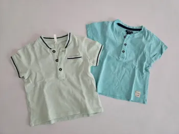 Lot de 2 tee shirts manches courtes