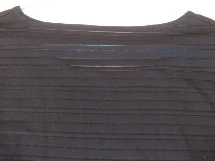 Joli tee-shirt top noir Jennyfer taille 3 (L) excellent état