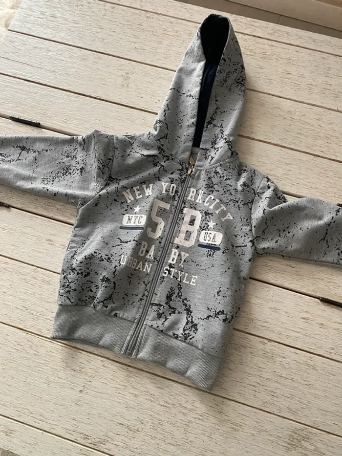 Ensemble garçon 3 ans polo pantalon et sweat capuche - photo numéro 8