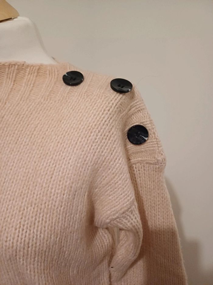 Pull rose clair chaud Colloseum taille S 36 - photo numéro 4