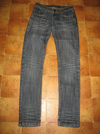 JEAN SLIM BLEU "CINDY-H" - TAILLE 36 - n°05