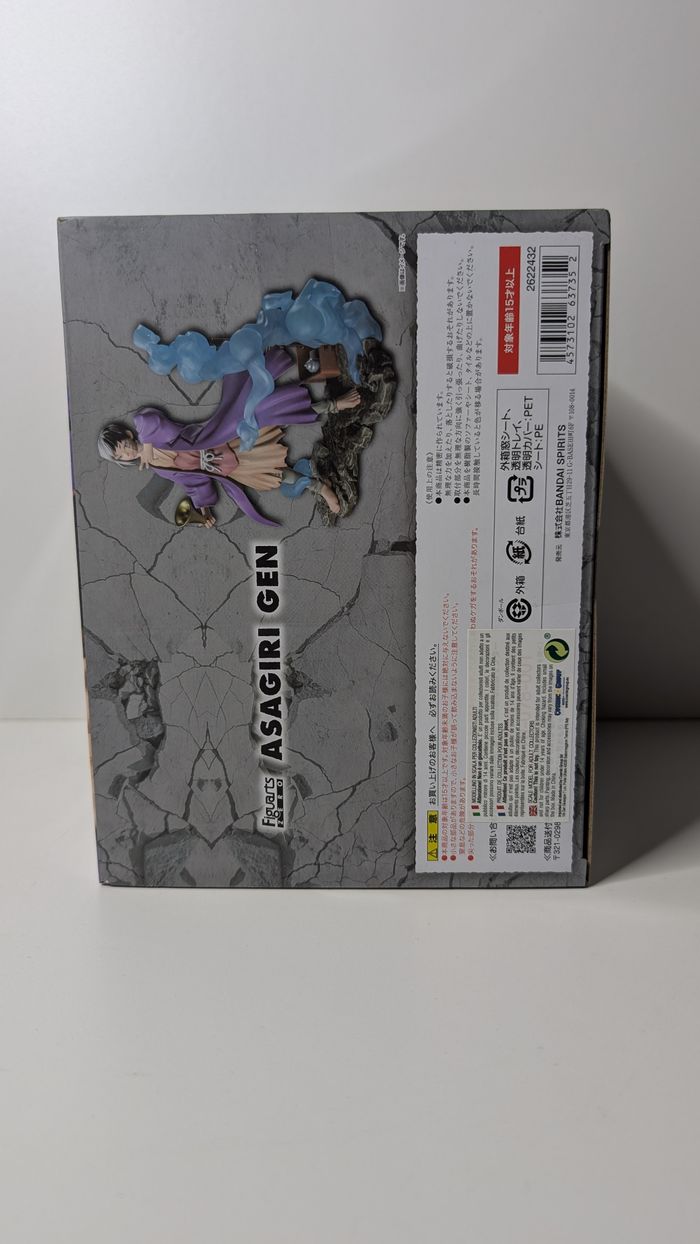 Figurine Bandai One Piece – Dr. Stone Asagiri Gen – Figuarts Zero – Neuve Sous Blister