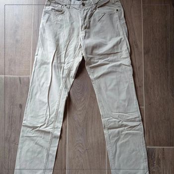 Pantalon beige straight Jules taille 40 (W31 L34) bon état