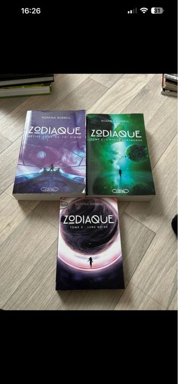 Trilogie Zodiaque de Romina Russell