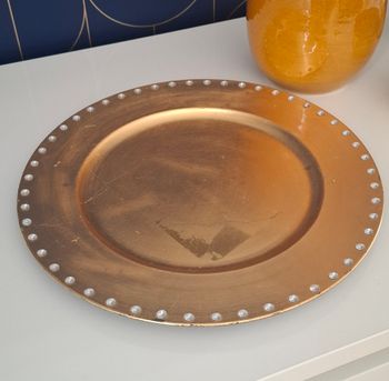 plat doré