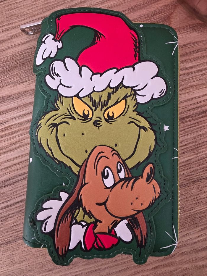 Porte feuille Grinch Dr Seuss- Loungefly - photo numéro 2