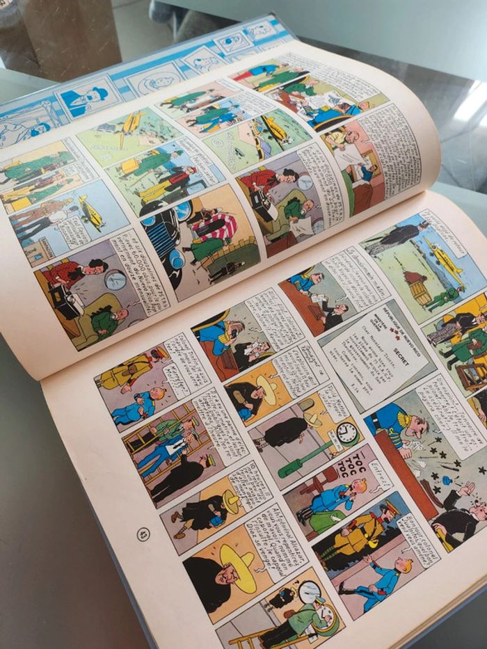 Album double Tintin L'oreille Cassée et Coke en stock - photo numéro 5