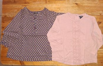 Lot de 2 hauts 2 ans