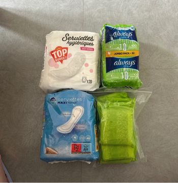 Serviette hygiénique