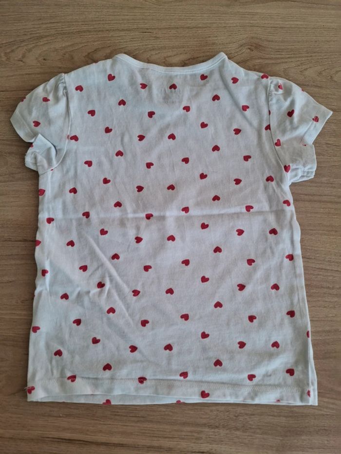 Tee-shirt coeurs MOC 36 mois - photo numéro 3