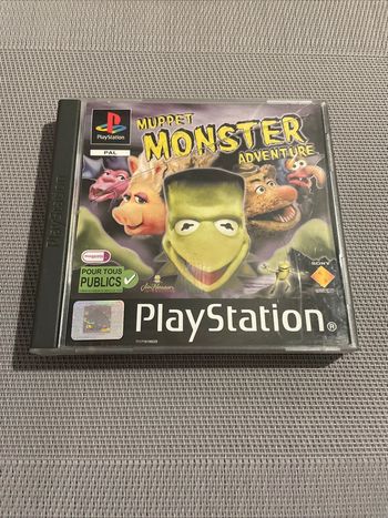 Muppet Monster Adventure Jeu PS1 Playstation 1 FR