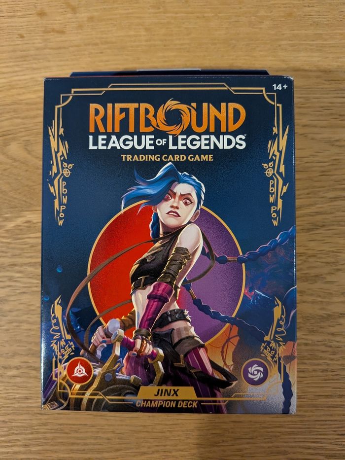 Champion Deck Arcane League of Legends Riftbound Jinx