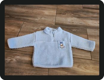 Pull polaire bleu clair Daisy Disney Taille 9-12 mois