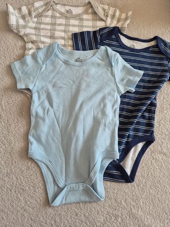 Lot de 3 bodies 12 mois