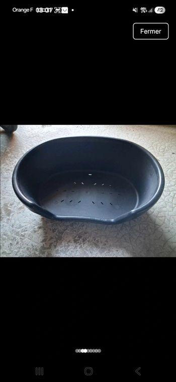 Panier pour chien