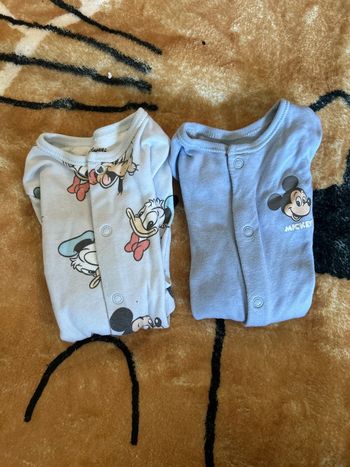 Lot pyjama Mickey
