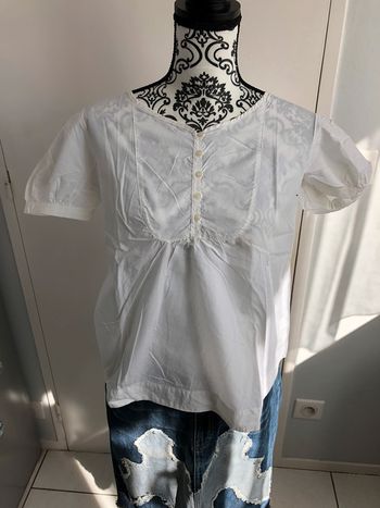 Blouse blanche Mexx taille 38/40