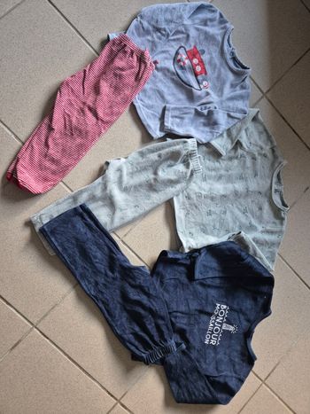 Lot de 3 pyjamas