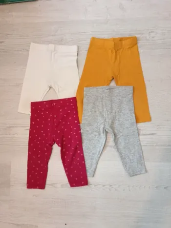 Lot de 4 legging 12 mois