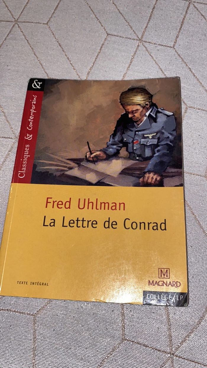Livre la lettre de conrad
