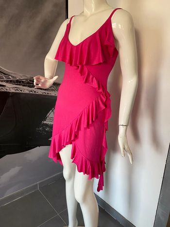 Robe bain de soleil fushia