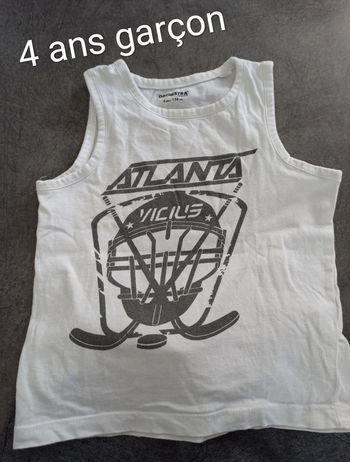 Tee shirt sans manche