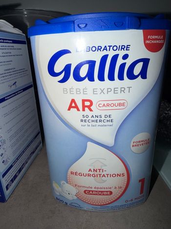 Lait en poudre 1er âge Gallila AR