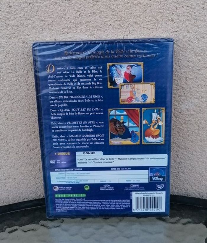 Dvd Disney Le monde magique de la belle et la bête (Neuf sous blister) - photo numéro 2