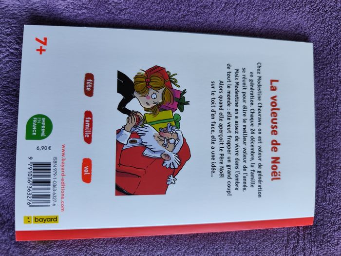 Lot 2 livres j aime lire 7ans tomes 72 joseph enfant de la mine Gwenaëlle boulet et tome 73 la voleuse de noel Anne laure bondoux - photo numéro 4