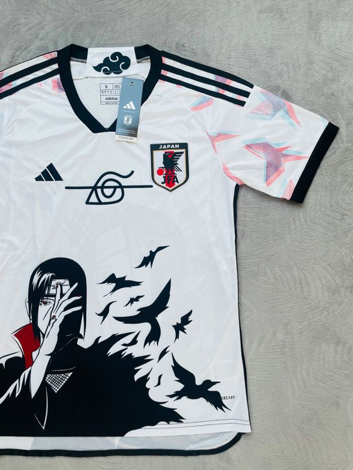 Maillot concept foot Japon blanc Itachi taille S - photo numéro 3