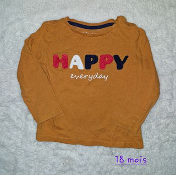 T-shirt garçon 18 mois 
