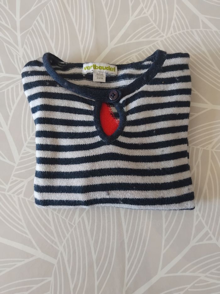 Pull verbaudet bébé fille 24 mois - photo numéro 8