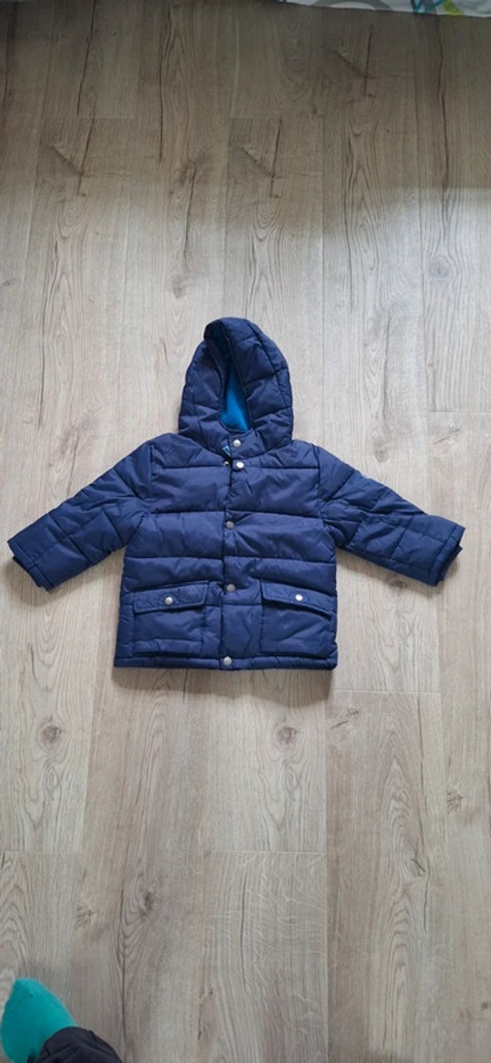 Doudoune bleu 23mois DPAM tbe