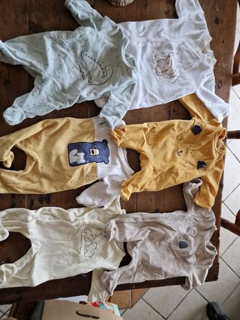 Pyjamas 1 mois garçon