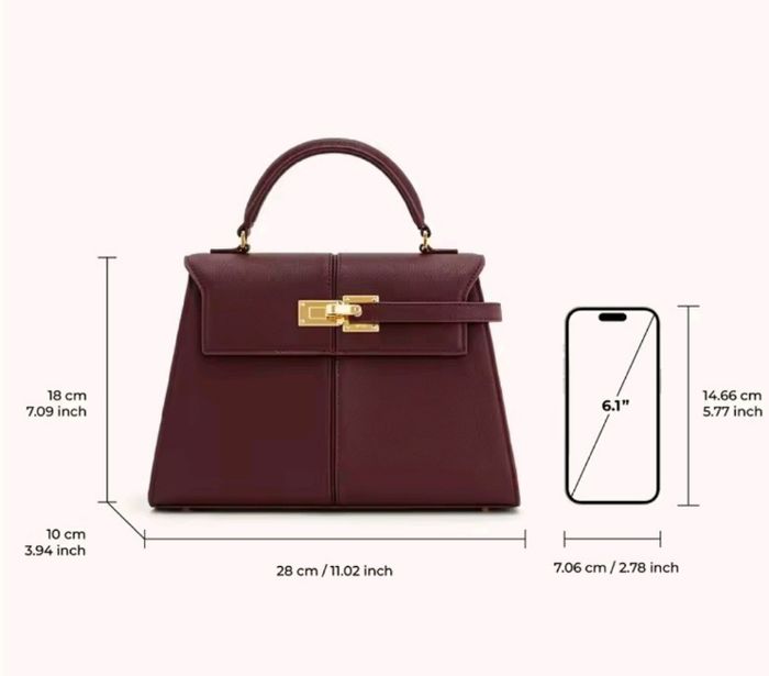 Sac bordeaux - photo numéro 2