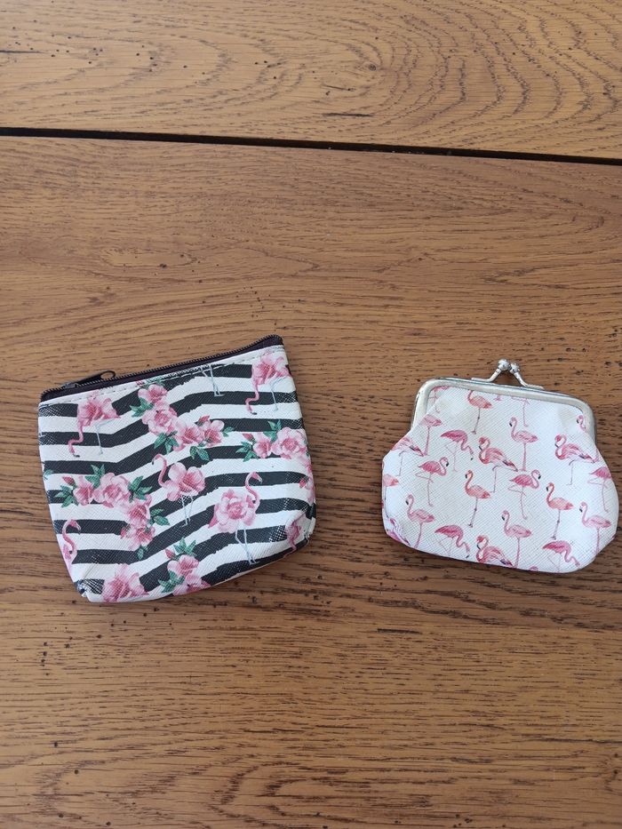 Lot de 2 porte monnaie - photo numéro 1