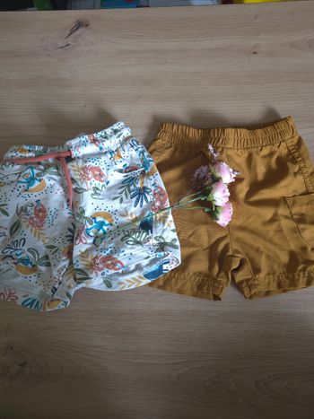 Lot short, 6 mois🌷