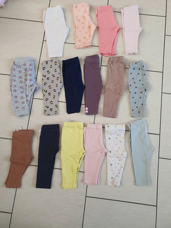 Lot de 14 pantalons 3 mois - photo numéro 2