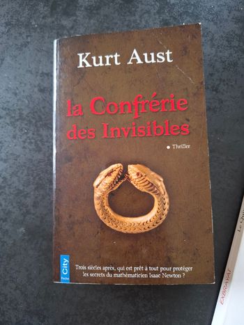 Thriller de Kurt Aust La Confrérie des Invisibles en bon état
