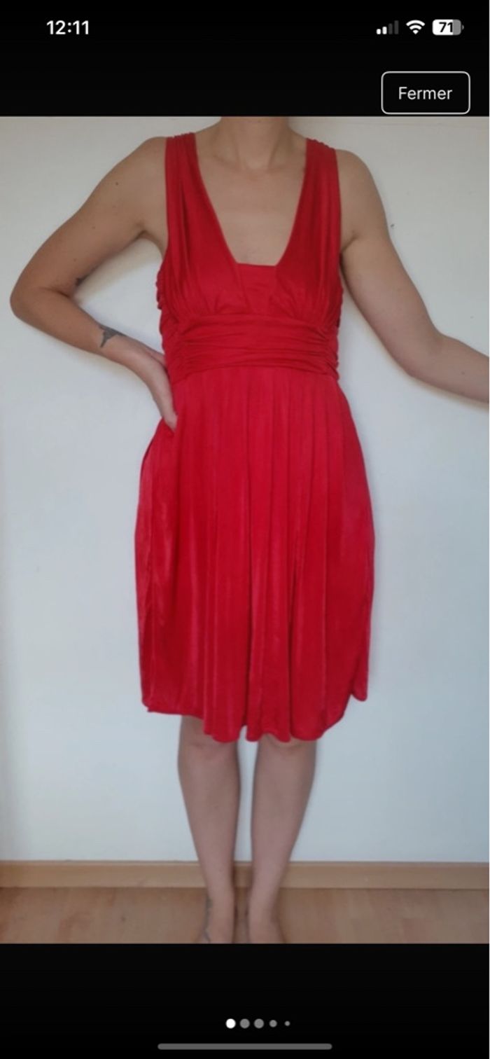 Superbe robe rouge Mango Suits – Taille M